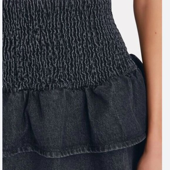 SER.O.YA isa skirt black ruffle tiered NEW $300 M - Picture 3 of 4